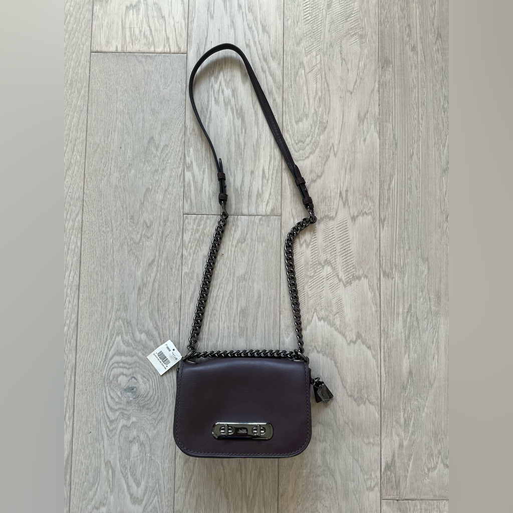 Nwt Coach Glovetanned Swagger Crossbody Shoulder Bag